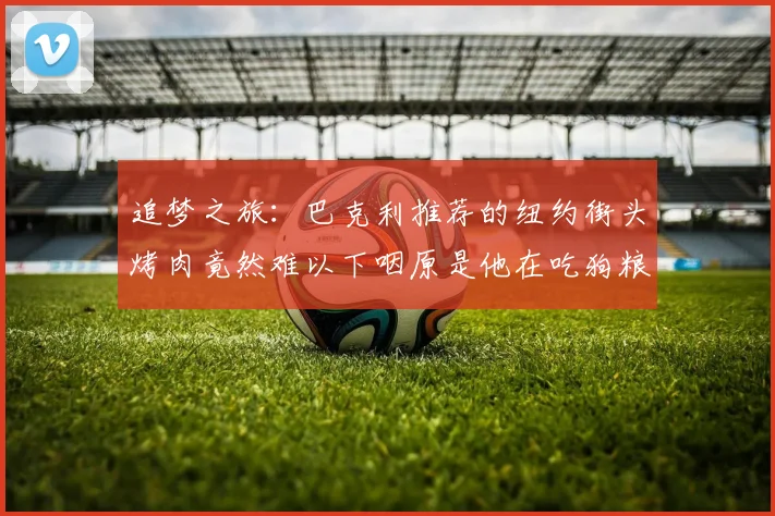 追梦之旅：巴克利推荐的纽约街头烤肉竟然难以下咽原是他在吃狗粮